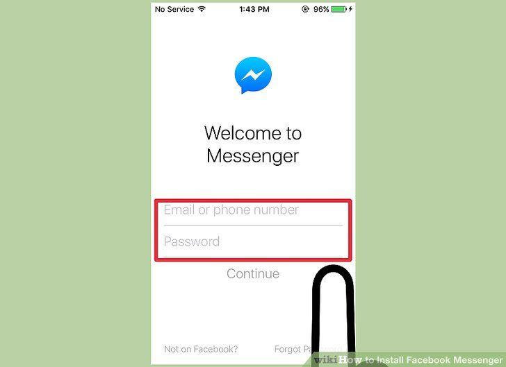 Wikihow.com Logo - Simple Ways to Install Facebook Messenger - wikiHow