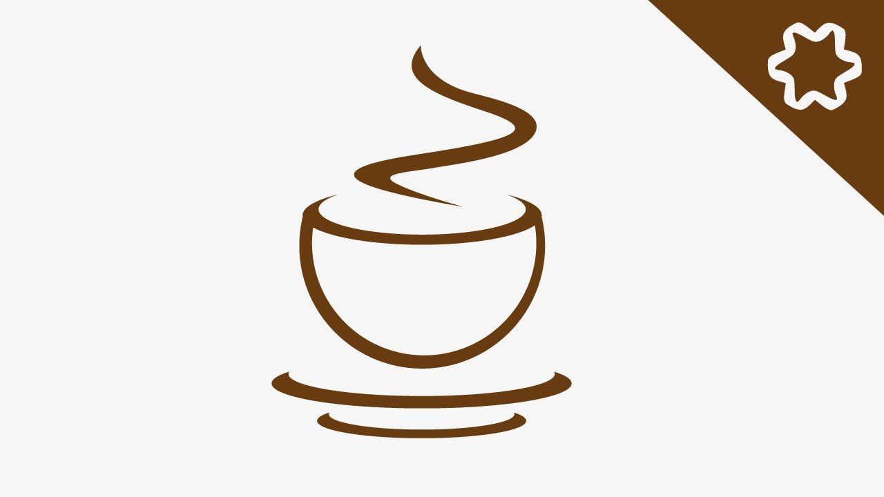 Cup Logo - Quick Coffee Cup Logo Design Tutorial / Coffee House / Shop / Adobe