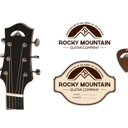 Guitar Mountain Logo - Small acoustic guitar company in Rocky Mountains needs identity ...