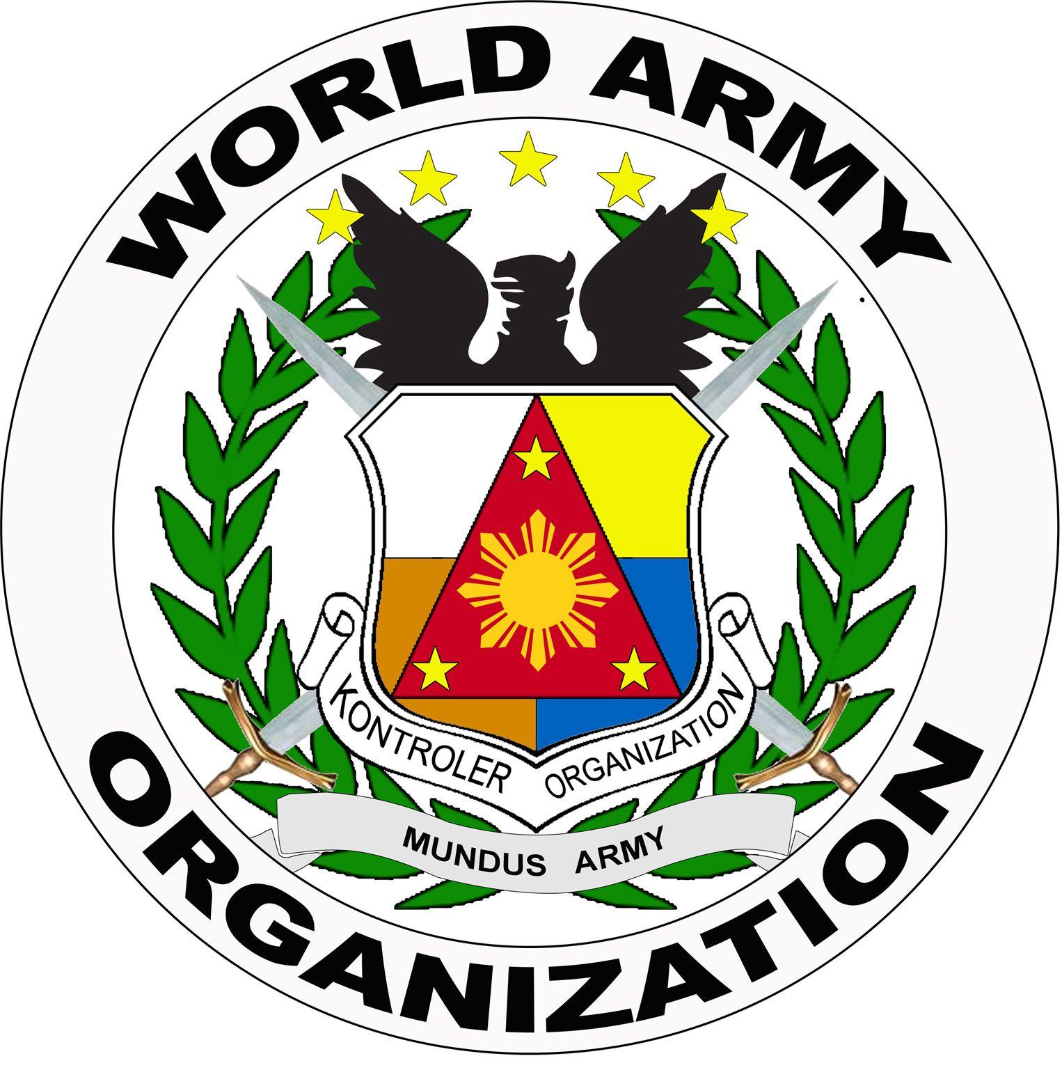 World Organization Logo - World Army Organization Logo | KONTROLERISM 'The UNITY Of Gods' By ...