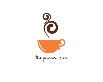Cup Logo - Logo design entry number 13 by manya. The Proper Cup logo contest