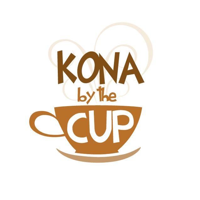 Cup Logo - Kona By the Cup Logo - Chava StudiosChava Studios