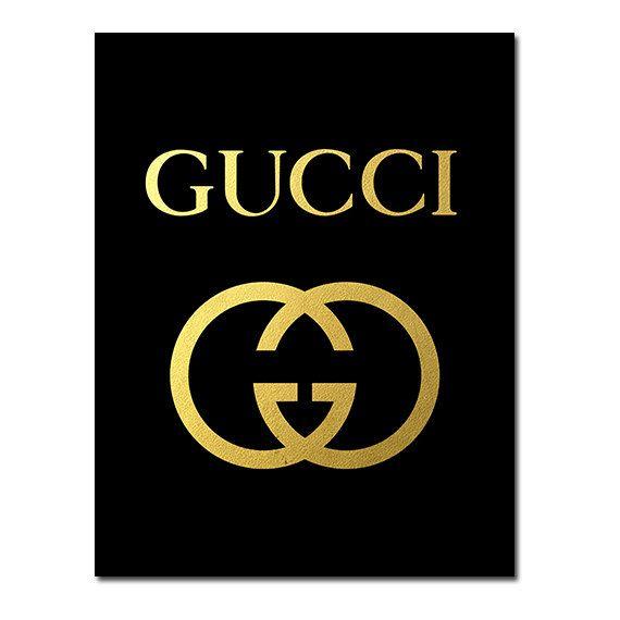 Printable Gucci Logo - BUY 1 GET 1 FREE Printable Gucci logo poster Gucci от ZirkaDesign