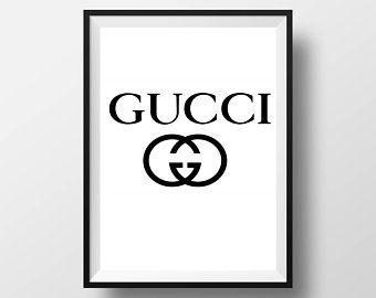 Printable Gucci Logo - Gucci logo printable | Etsy