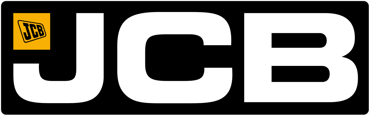 Black and White Rectangle Company Logo - File:JCB (company) logo.svg