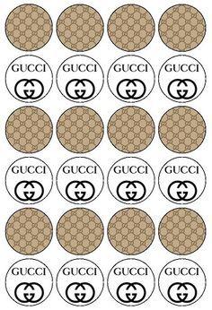 Printable Gucci Logo - Best Diary dividers template image. Agenda printable