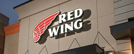 Red Wing Boots Logo - Work Boots Red Wing MN Wing Shoes Wing Shoe Store