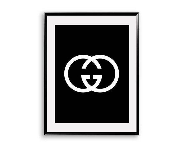 Printable Gucci Logo - Gucci Gucci Print Printable Gucci Poster Fashion Gucci | Etsy