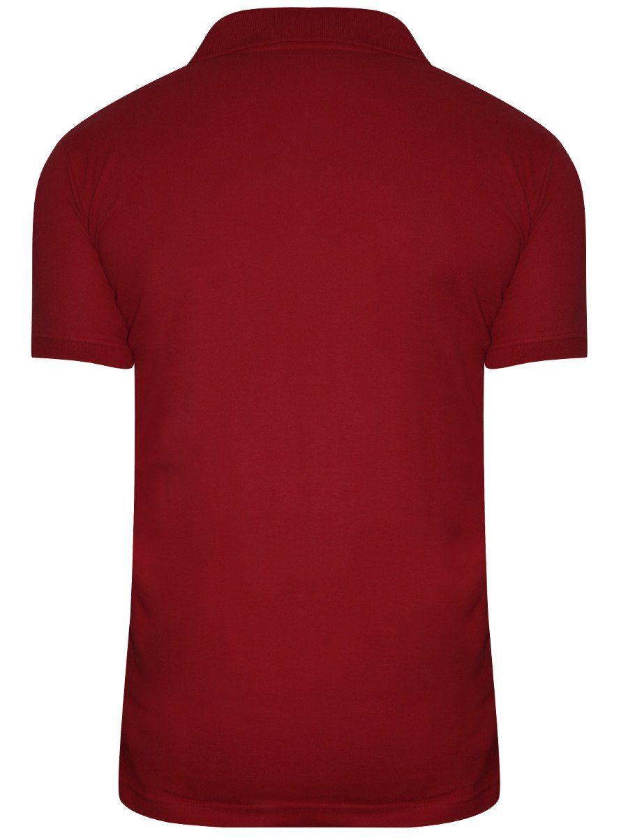 Maroon Polo Logo - Buy T Shirts Online. Nologo Dark Red Polo T Shirt. Nologo Pt 172