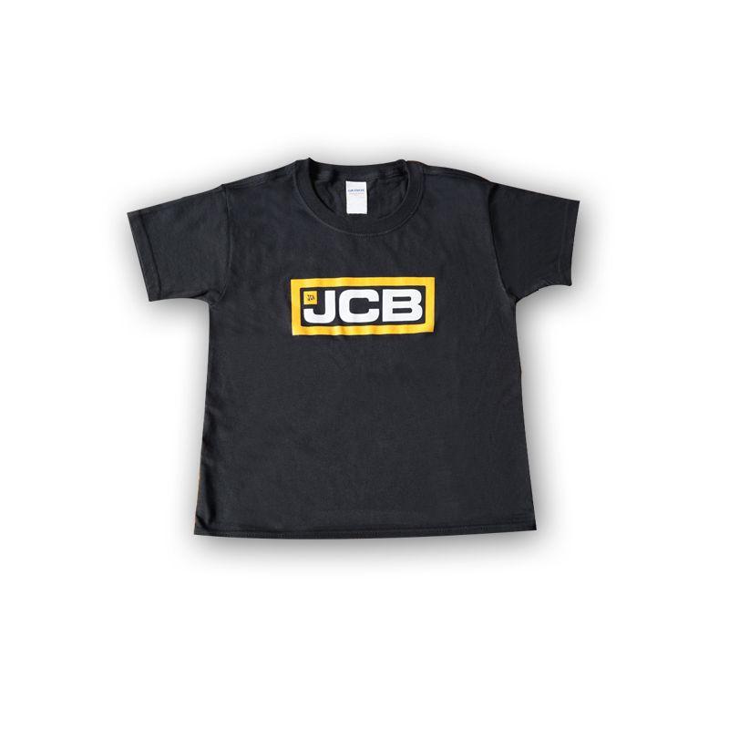 JCB Logo - JCB Logo T Shirt (Child) Black -