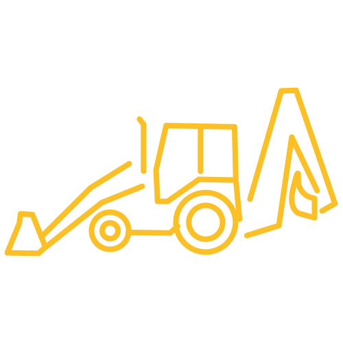 Warning Earth Diggers Company Logo - JCB Agricultural & Construction Equipment Supplier