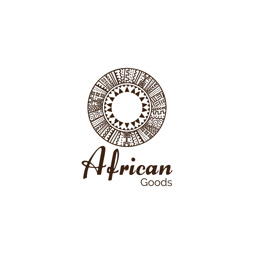 Circular Logo - For Sale – African Goods Circular Logo Design | Logo Cowboy