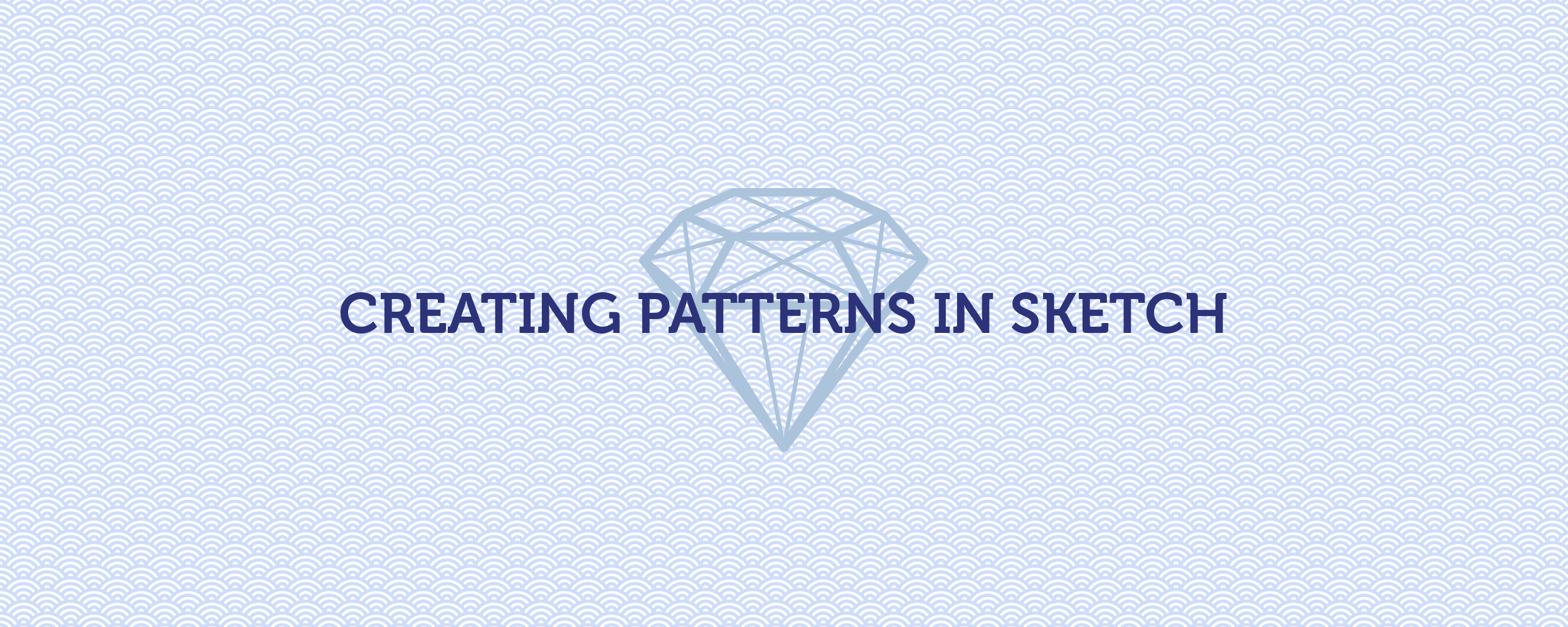 3 Slanted Blue Lines Logo - Creating Patterns In Sketch