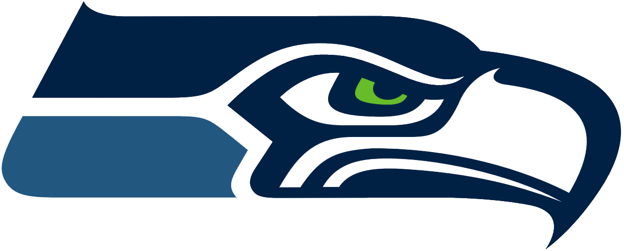 Lime Green and Blue Logo - Seattle Seahawks Primary Logo - National Football League (NFL ...