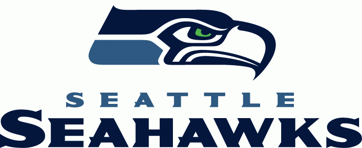 NFL Seahawks Logo - Seattle Seahawks Wordmark Logo - National Football League (NFL ...