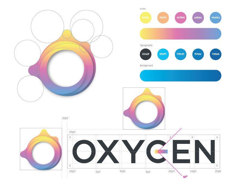 Oxygen Logo - Oxygen Logo Breakdown by Jason Ruston | Dribbble | Dribbble