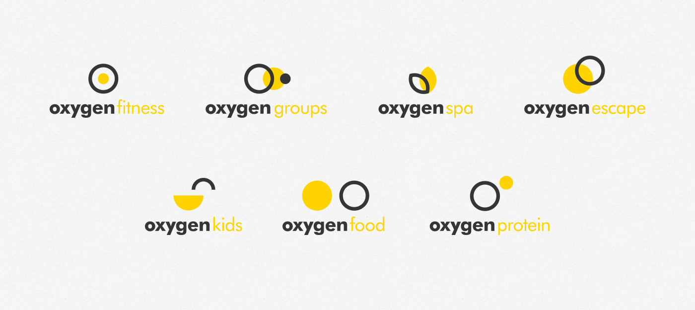 Oxygen Logo - Oxygen Fitness Center | Logo design & Branding on Behance