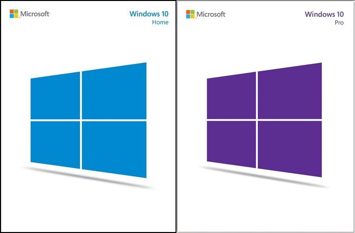 Purple Windows Logo - Windows 10's retail packaging for discs and USB sticks revealed