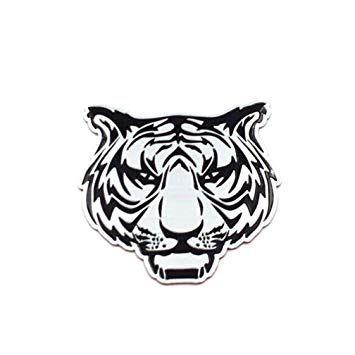 Tiger Car Logo - Amazon.com: Shuohu 3D Cool Tiger Lion Sticker Car Sign Eagle Pattern ...