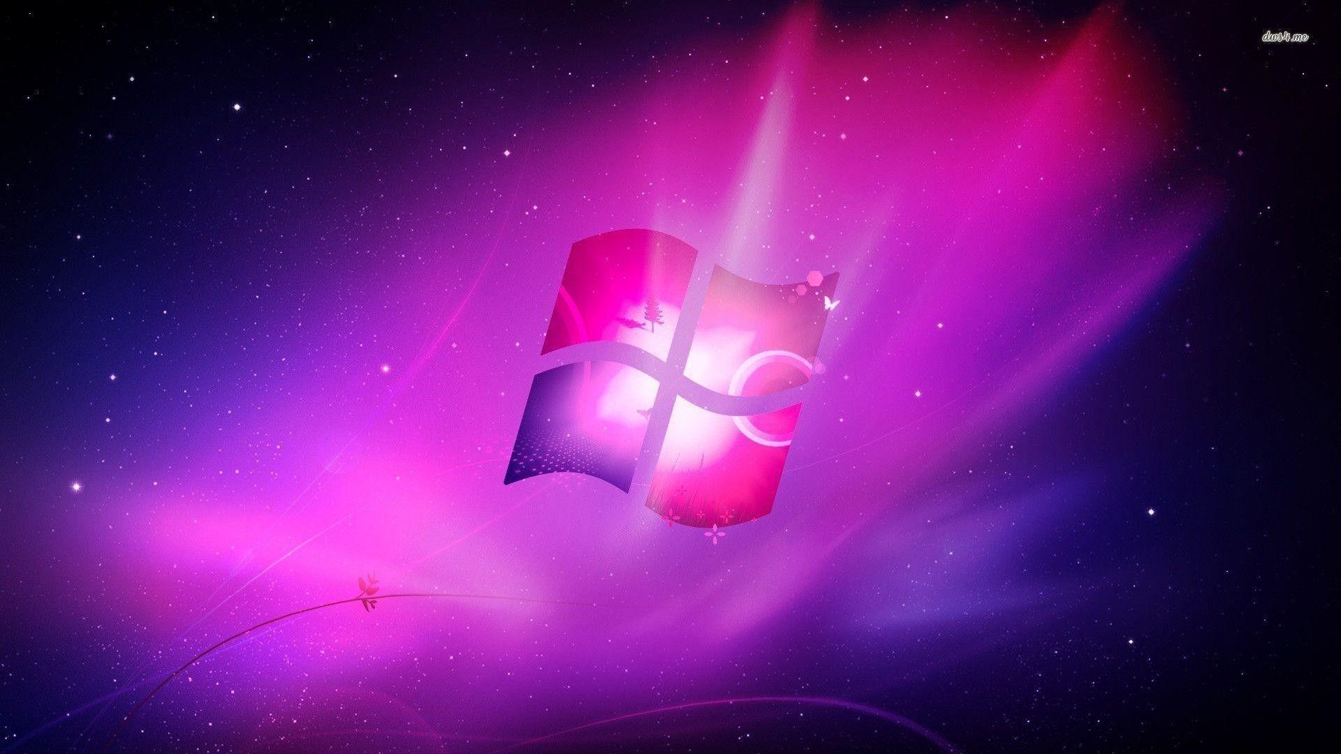 Purple Windows Logo - 59+ Purple Computer Wallpapers on WallpaperPlay