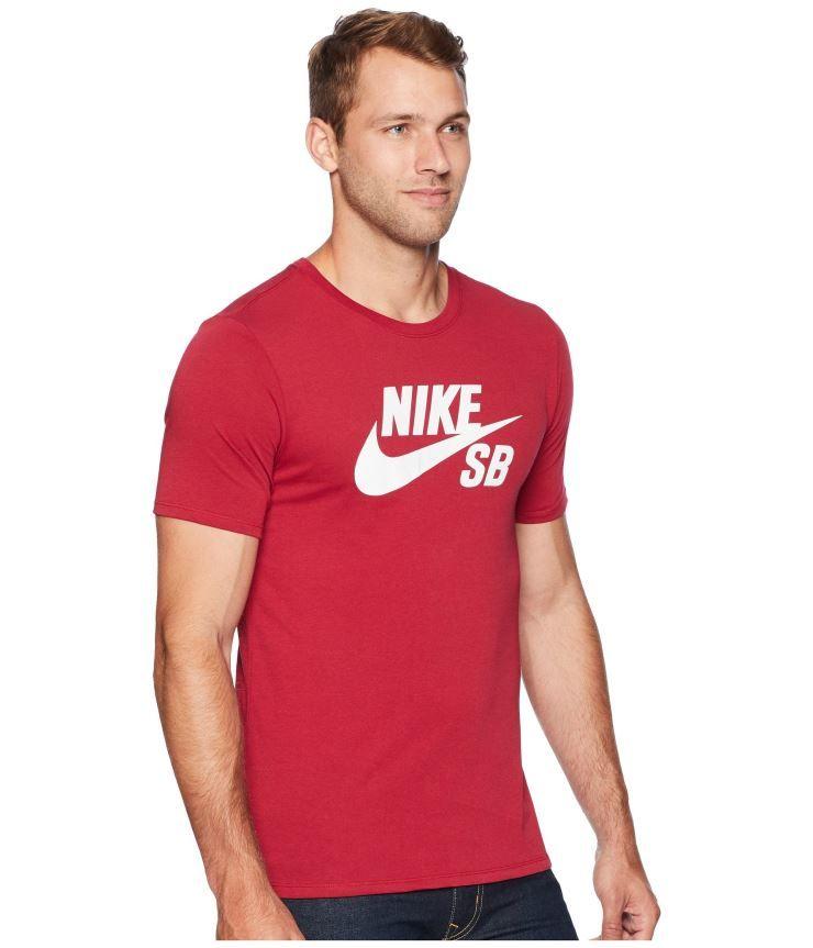 Red Nike SB Logo - Cheapest Welcomed Men Nike SB SB Logo Tee Nike Shirts & Tops
