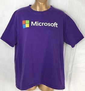 Purple Windows Logo - Vintage Microsoft Windows Logo T Shirt Purple Computer Geek Nerd ...