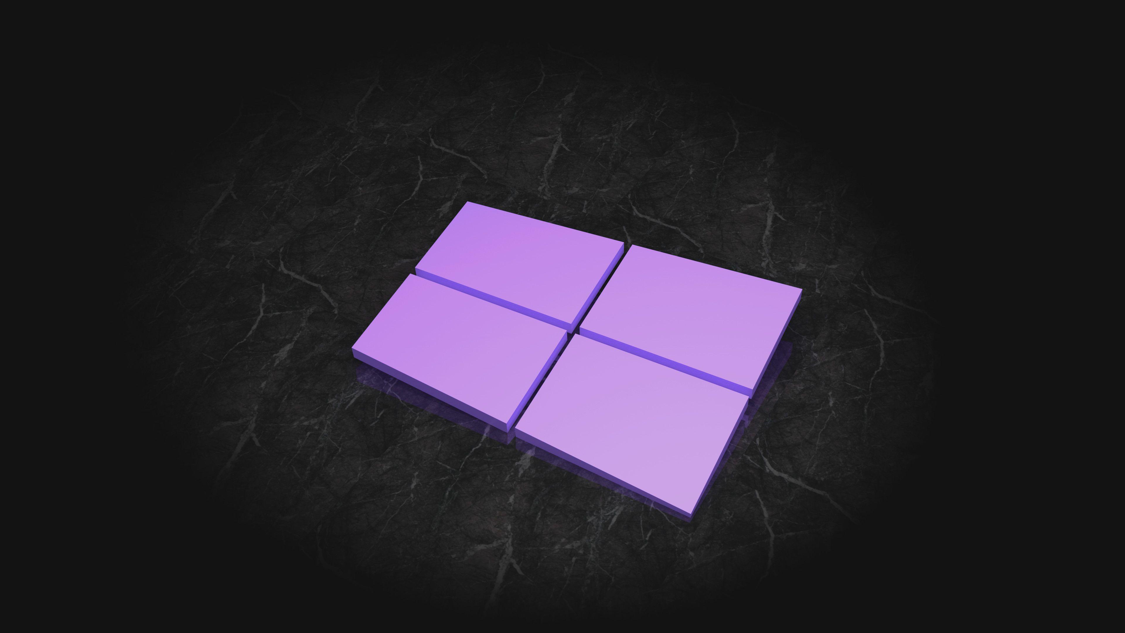 Purple Windows Logo - Windows Logo Wallpaper ·①