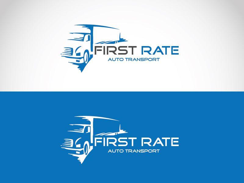 Auto Transport Logo - Serious, Masculine, It Company Logo Design for First Rate Auto ...