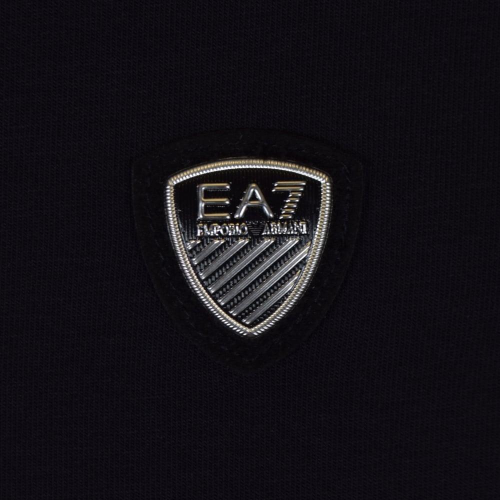 Black Shield Logo - EMPORIO ARMANI EA7 Emporio Armani EA7 Black Shield Logo Polo Shirt ...