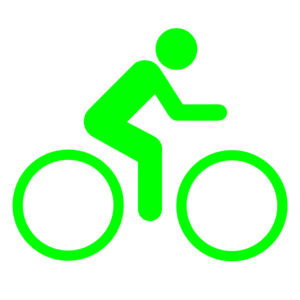 Green Bicycle Logo - Bicycle Logo Clip Art at Clker.com - vector clip art online, royalty ...