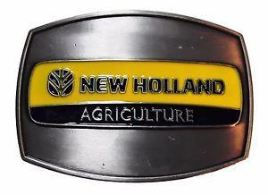 New Holland Logo - New Holland Agriculture Logo Metal/Enamel Belt Buckle | eBay