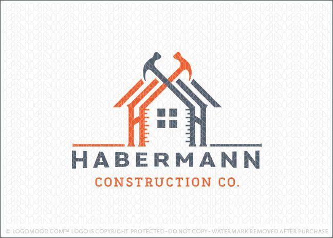 House Building Logo - Habermann. Edna's kitchen. Logo design, Construction logo