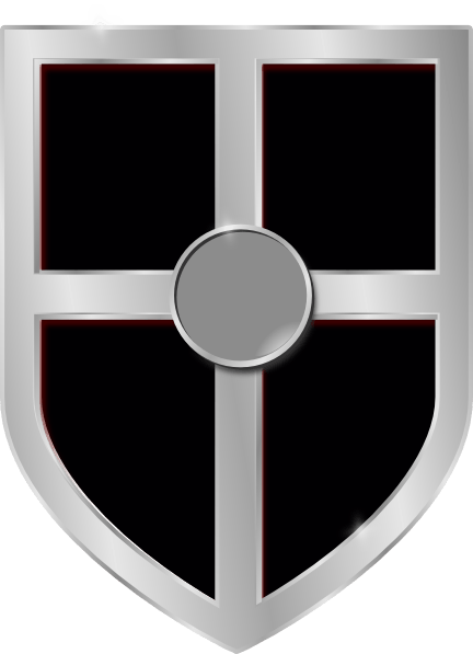 Black Shield Logo - Black Shield Clip Art at Clker.com - vector clip art online, royalty ...