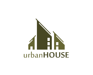 House Building Logo - urban HOUSE Designed by PMP | BrandCrowd