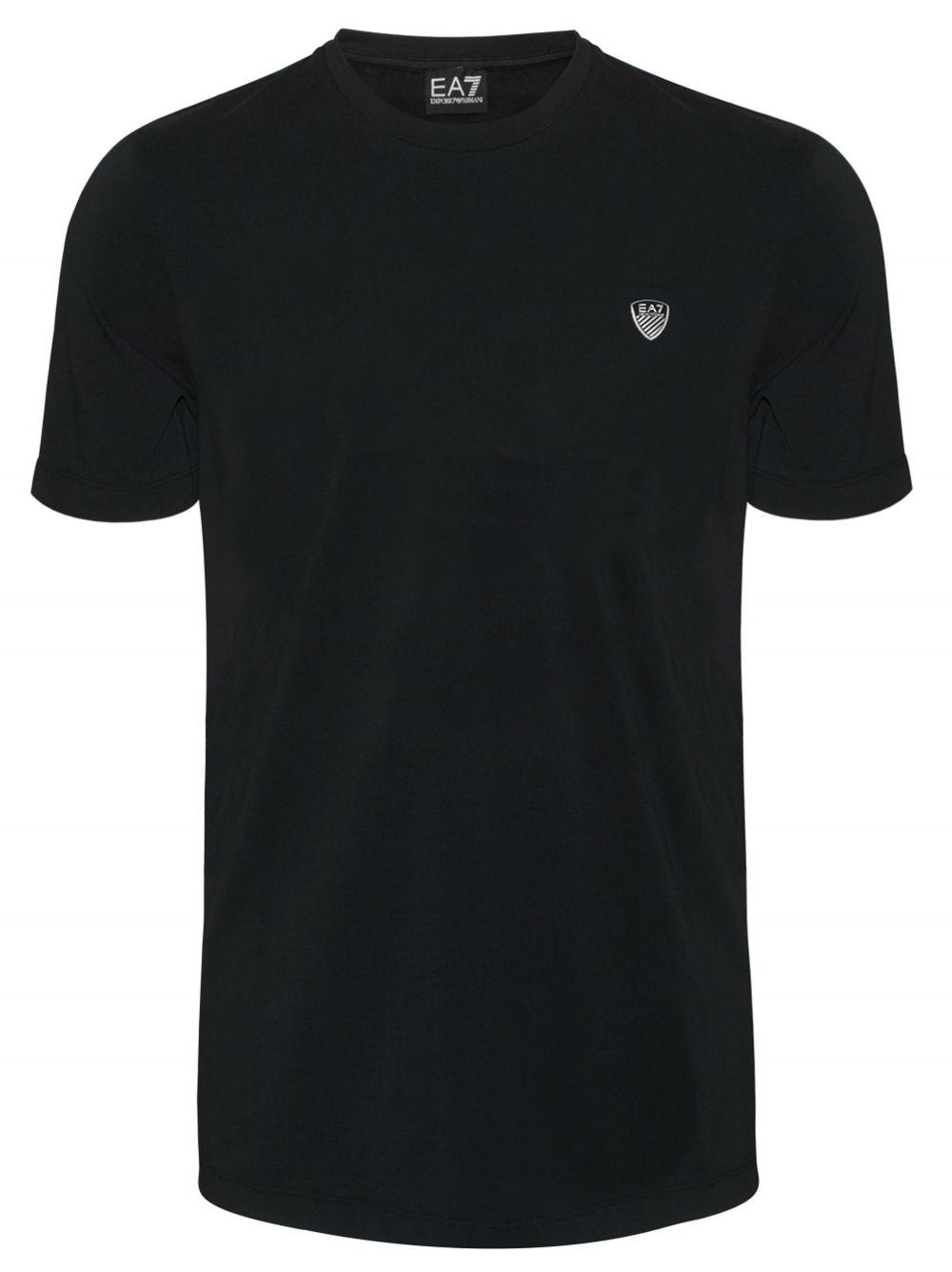 Black Shield Logo - EA7 Black Shield Logo T-shirt | Designerwear