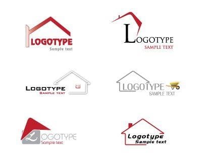 House Building Logo - House / Home Logos vectors stock in format for free download 1.29MB