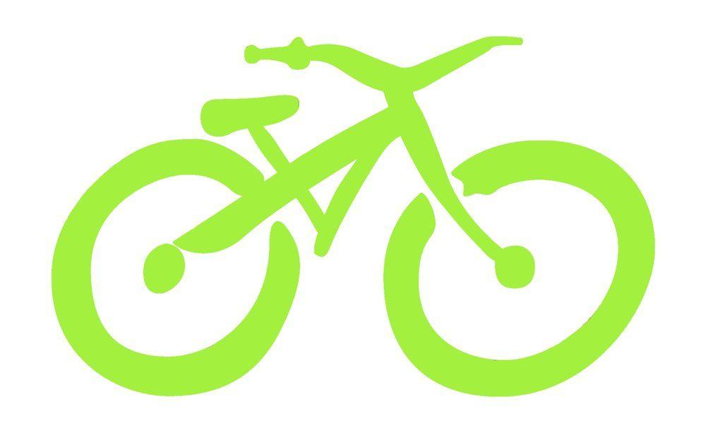 Green Bicycle Logo - Routes