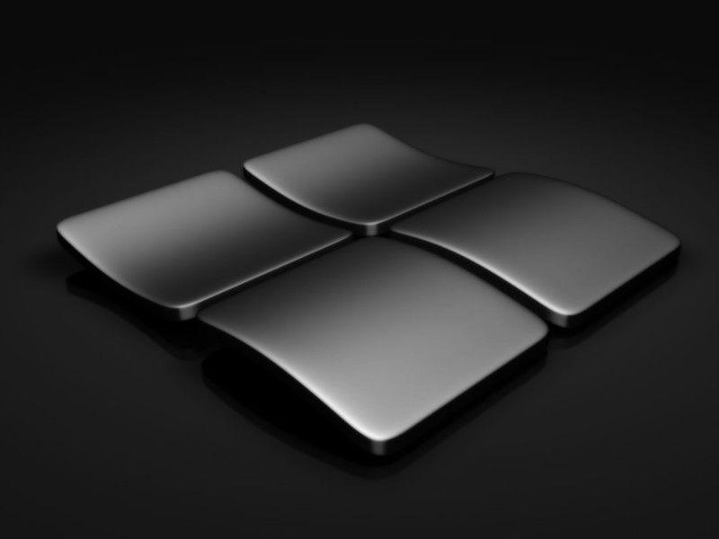 Dark Windows Logo - Microsoft Windows 10 Wallpaper Black Logo. lumia. Windows