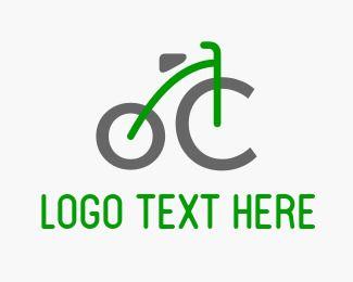 Green Bicycle Logo - Cycling Logo Maker