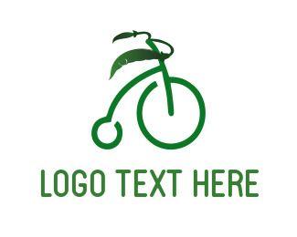 Green Bicycle Logo - Cycling Logo Maker