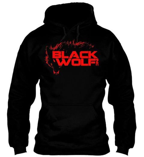Black and Red Wolf Logo - Blackwolf Inc Red Wolf Logo Products from Blackwolf_inc | Teespring