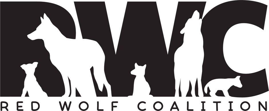 Black and Red Wolf Logo - Red Wolf Coalition • Columbia NC