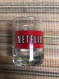 Netflix Clear Logo - Netflix And Chill Shot Glass Netflix Streaming Service Red Logo W