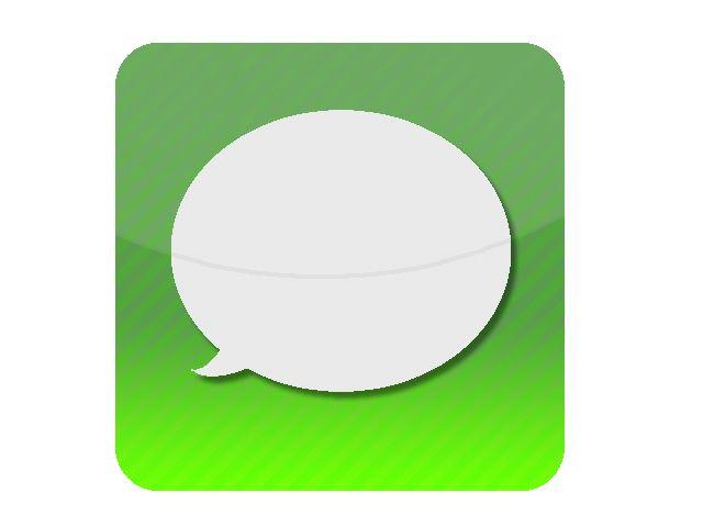 Text Message App Logo - 18 Text SMS IPhone App Icon Images - iPhone Text Message Icon ...