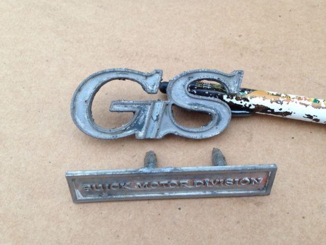 Buick Division Logo - Buick GS Skylark trim, emblem, buick motor division