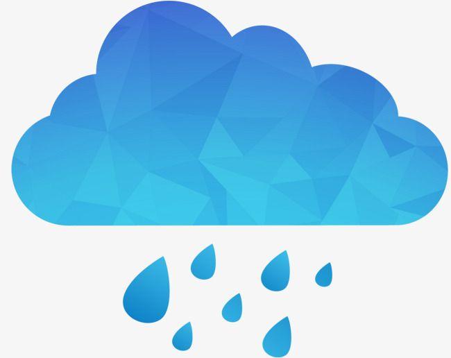 Blue Cloud Logo - Blue Cloud Rain Vector, Logo, Icon, Rain Sign PNG and Vector