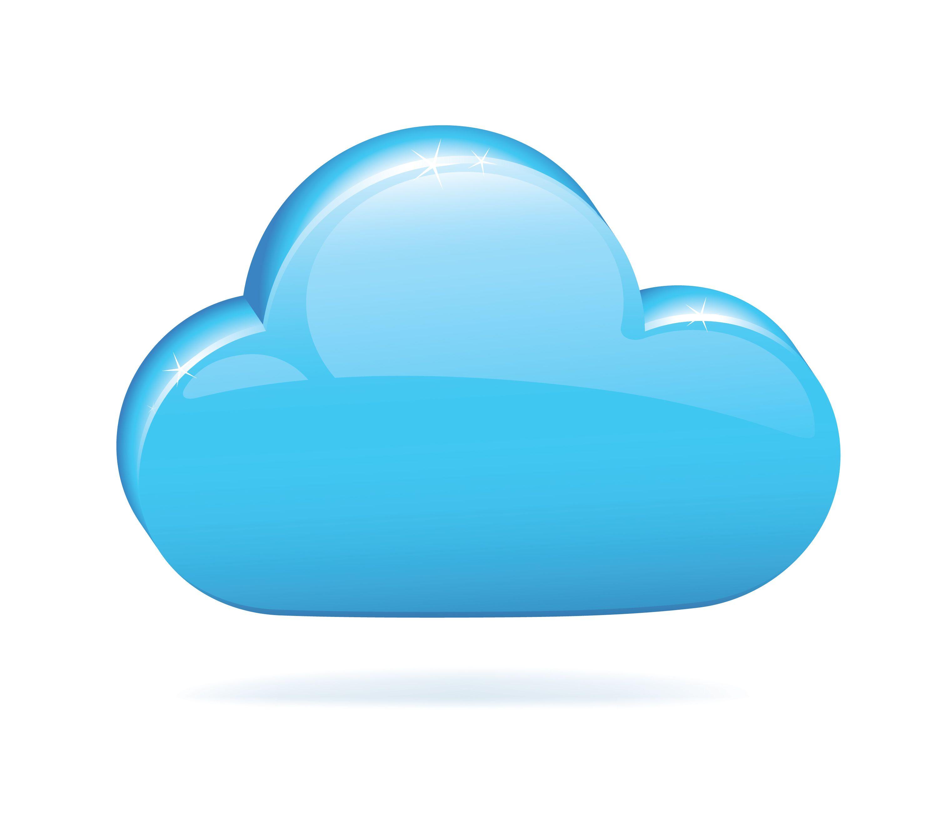Blue Cloud Logo - IP cloud. InfoStructure Phone, VoIP & Internet. Business