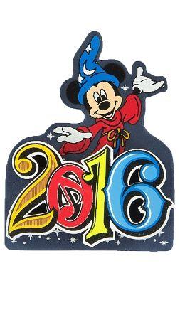 Disney 2016 Logo - Disney Antenna Topper - 2016 Logo - Sorcerer Mickey Mouse