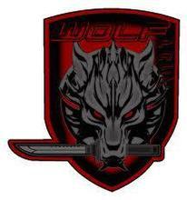 Black and Red Wolf Logo - Blood Wolves