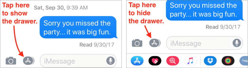 Text Message App Logo - What Are Those New Icons in iOS 11's Messages App? | Simply Mac